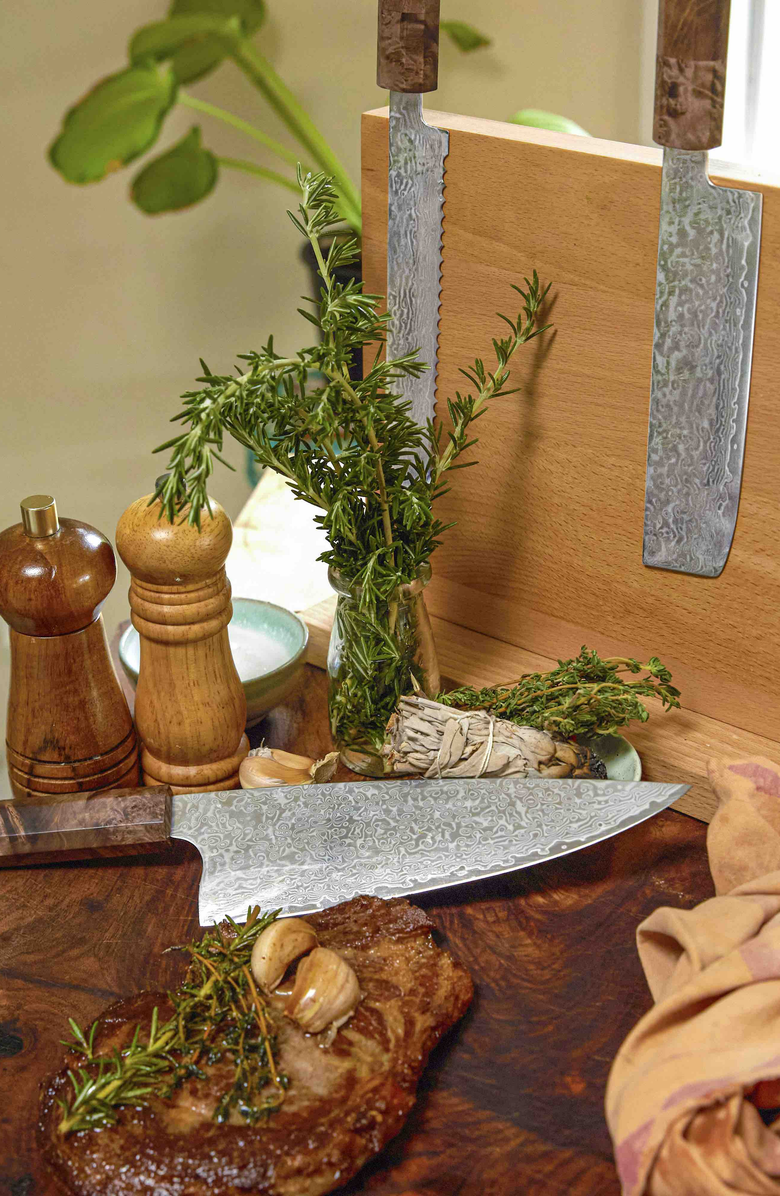 Italic Kumo Gyuto Chef and Nakiri Knife Set, Alternate, color, 