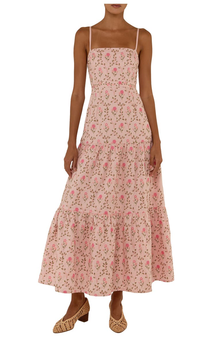 Palm Noosa Kira Dress, Main, color, Luxembourg Tile