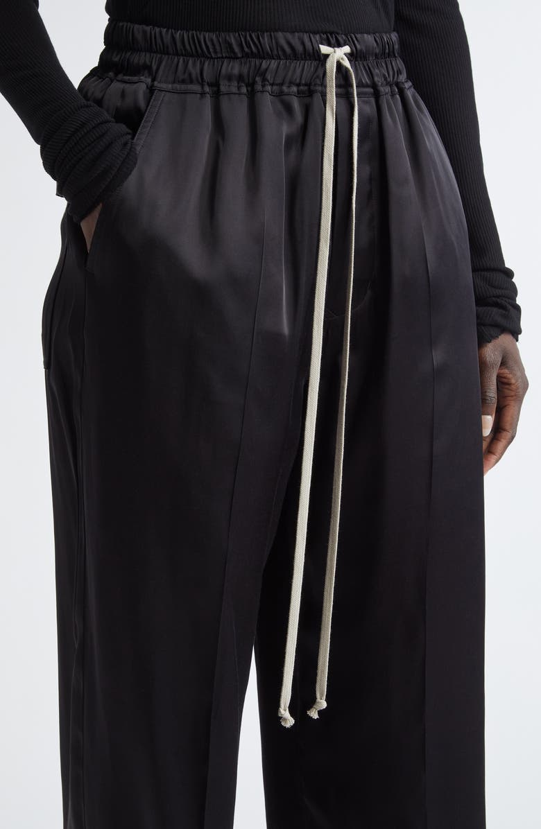 Rick Owens Dietrich Drawstring Pants, Alternate, color, Black