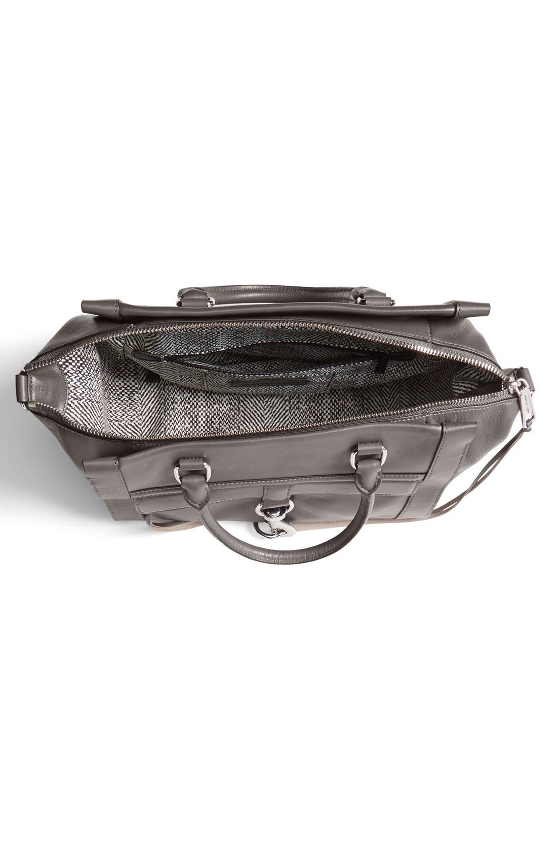 'Bowery' Satchel, Alternate, color, CHARCOAL