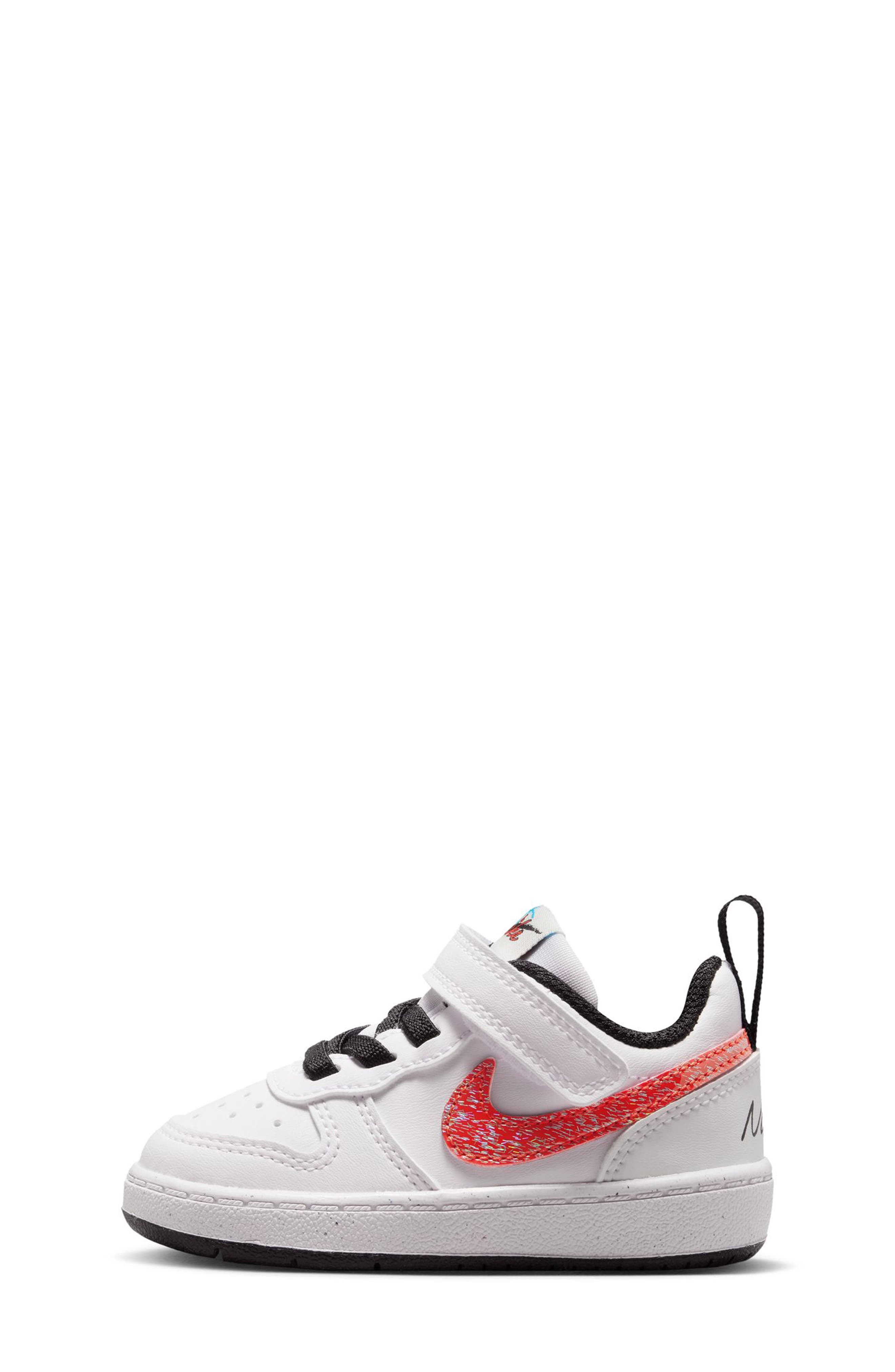 Kids' Court Borough Low Winter Sneaker, Alternate, color, WHITE/ CURRENT BLUE/ RED