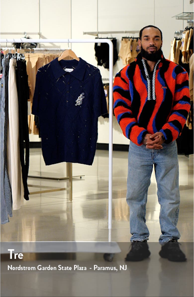 Diamond Knit Polo, sales video thumbnail