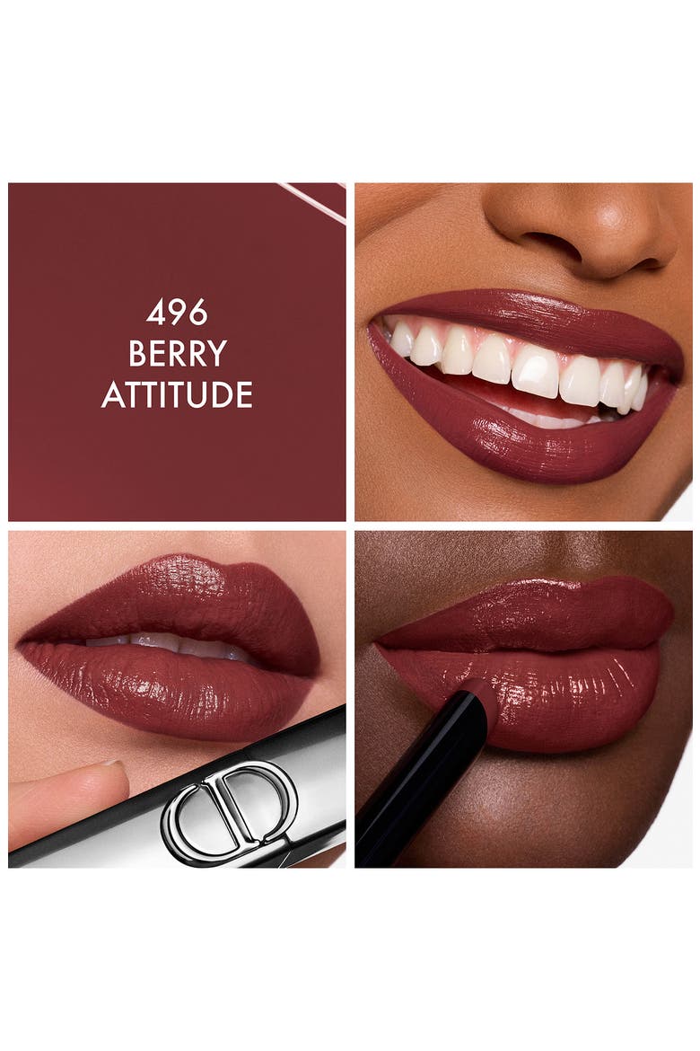 Rouge Dior On Stage Lipstick, Alternate, color, 496 BERRY ATTITUDE