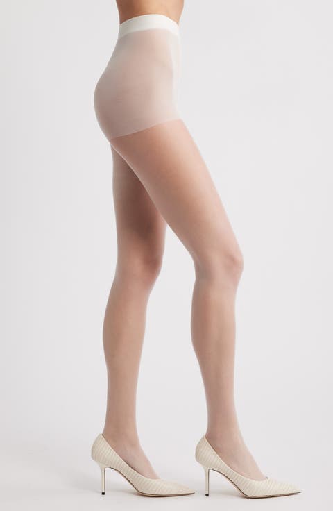 Sheer Back Seam Tights (Regular & Plus)