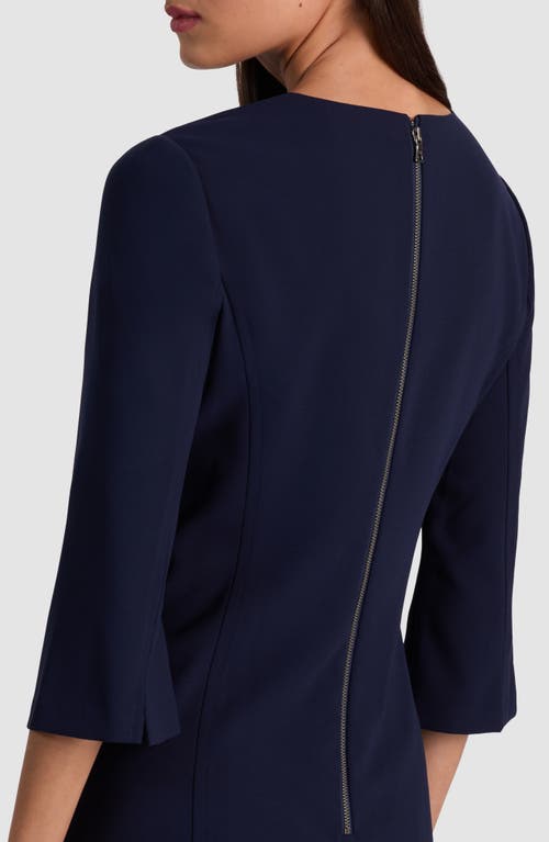 Alice And Olivia Alice + Olivia Gem Shift Dress In Blue