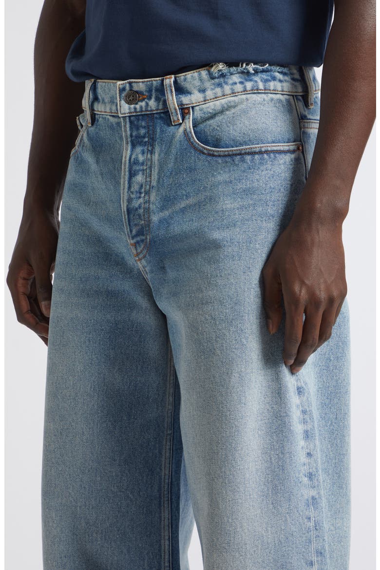 Journey Parker Wide Leg Jeans, Alternate, color, BLUE