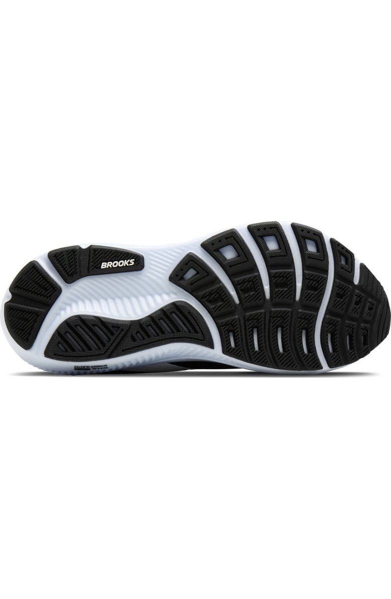 Brooks Ghost 18 Running Shoe, Alternate, color, Black/ Grey/ White