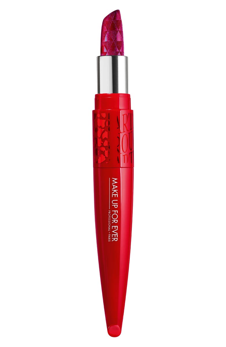Make Up For Ever Rouge Artist Metallics Lipstick, Main, color,