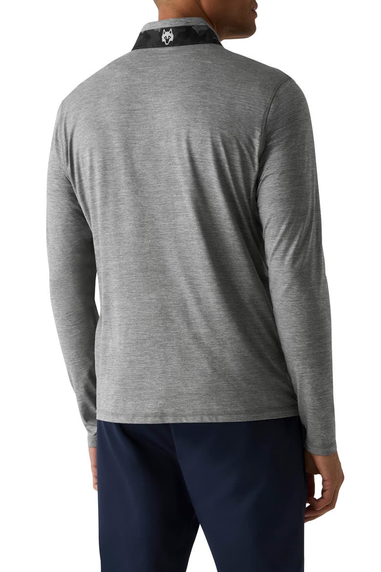 Guide Sport Quarter Zip Pullover, Alternate, color, LIGHT GREY HEATHER