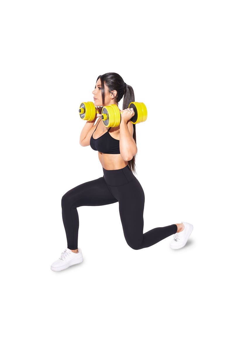 ProsourceFit Adjustable Dumbbells and Barbell Set, Alternate, color, 22 Lb