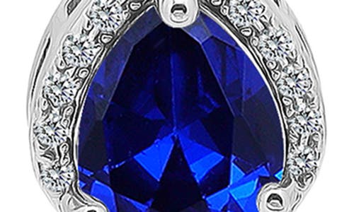 Christian Siriano Pear Cubic Zirconia Drop Earrings In Multi