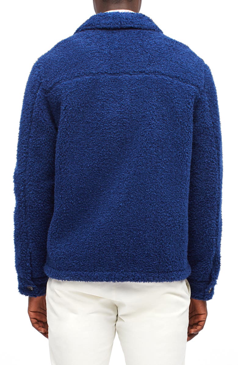 Bonobos Slim Fit Fleece Shirt Jacket, Alternate, color, 