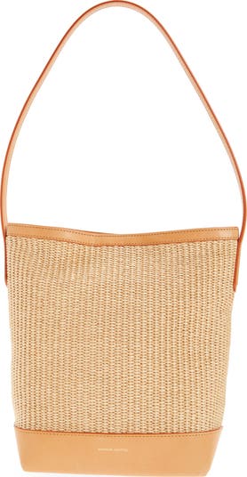 Mansur Gavriel Mini Everyday Raffia Cabas Hobo Bag | Nordstrom