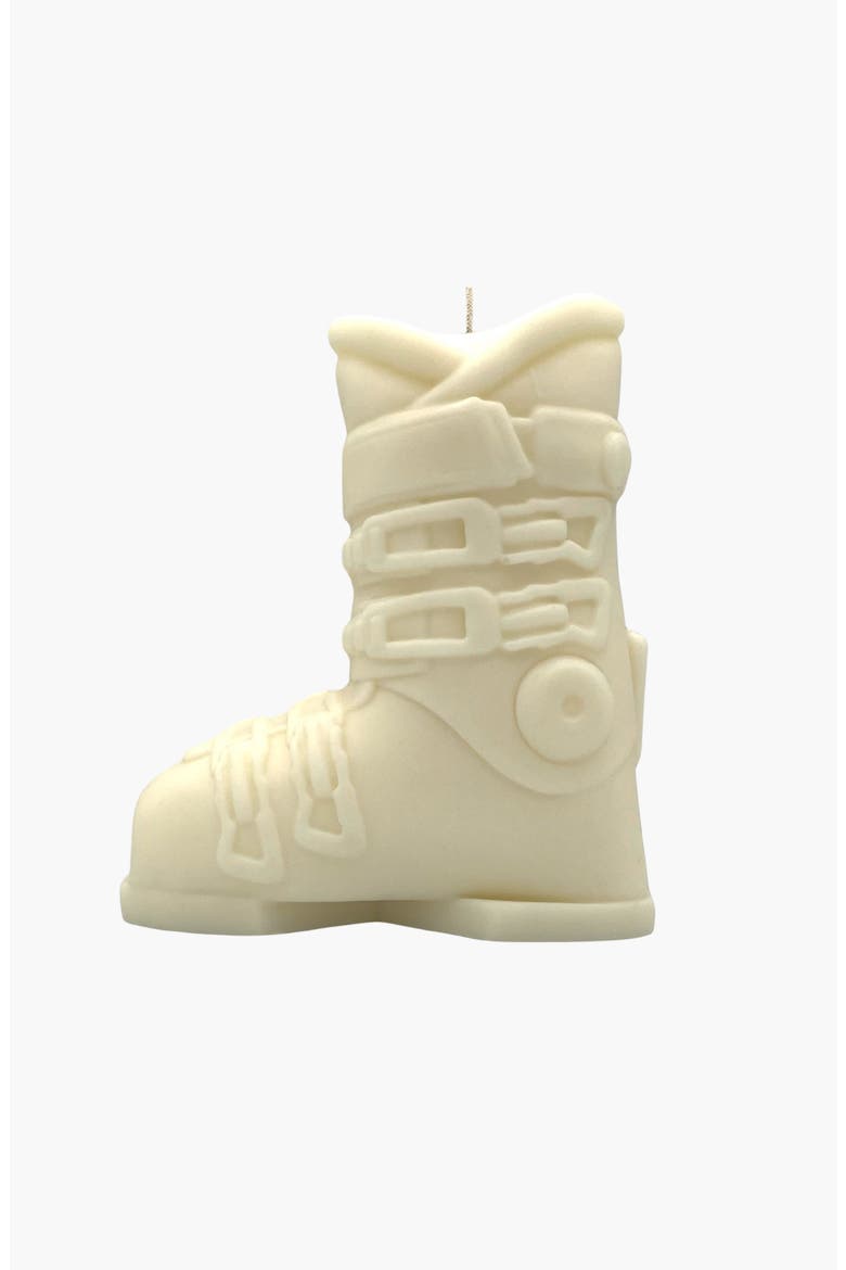 Ski Bum Candle, Main, color, White