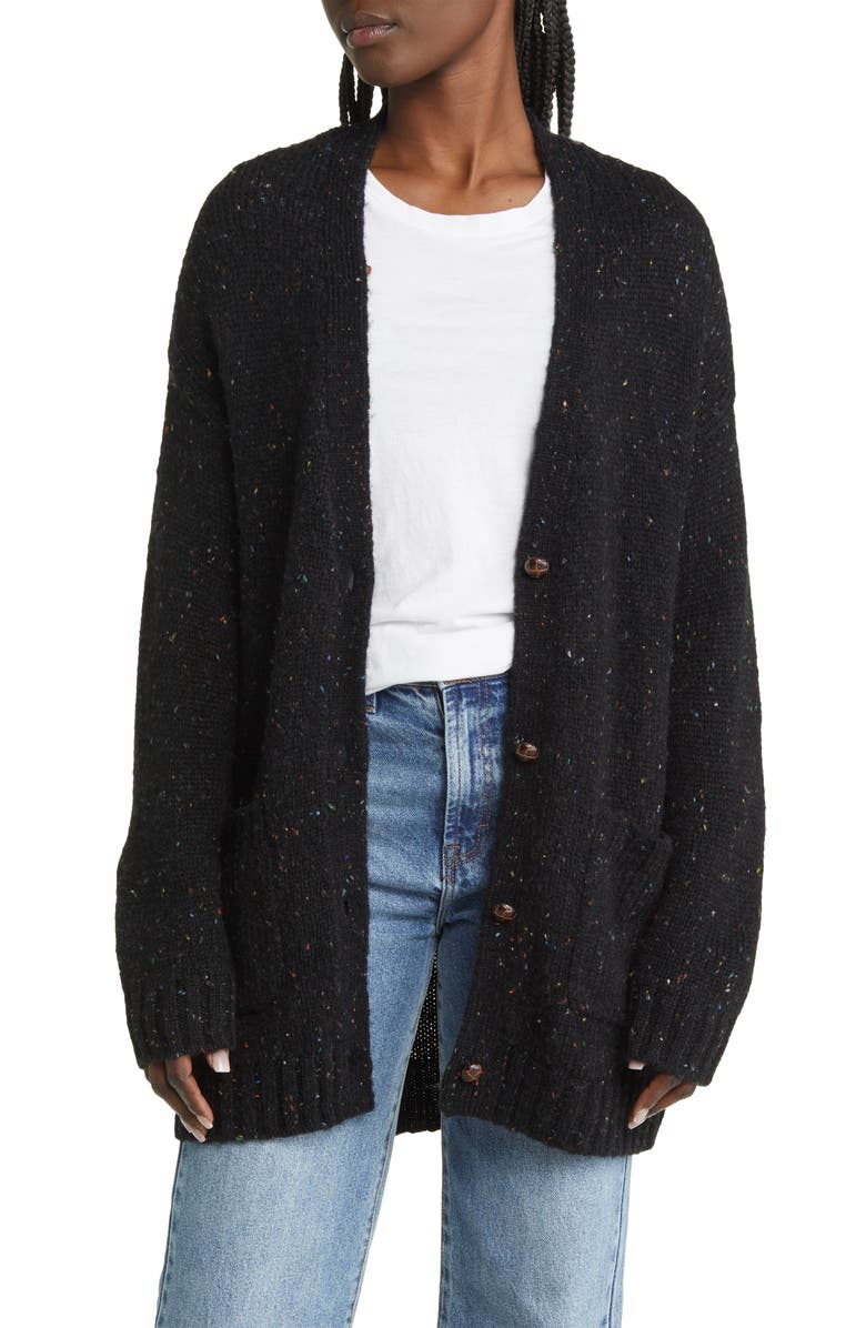 Rails Runi Confetti Wool Blend Cardigan, Alternate, color, 