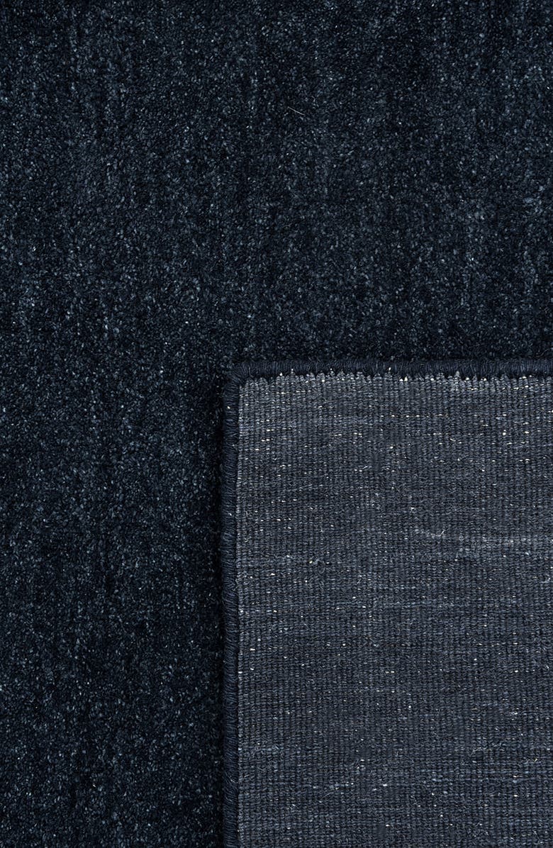 Solo Rugs Zayn Handmade Wool Blend Area Rug, Alternate, color, Blue