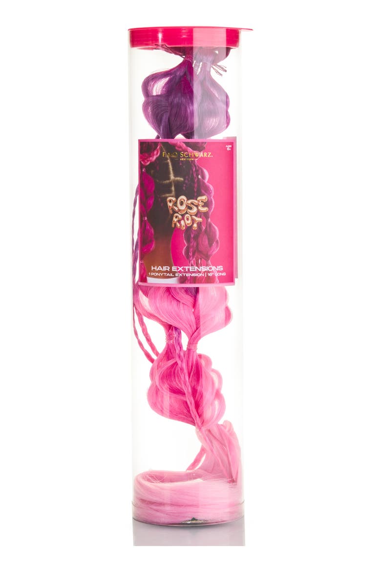 Rose Riot Wrap Ponytail Hair Extension, Alternate, color, OPEN MISCELLANEOUS