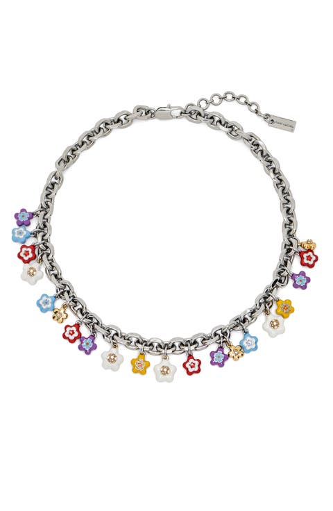 Wild Daisy Charm Necklace