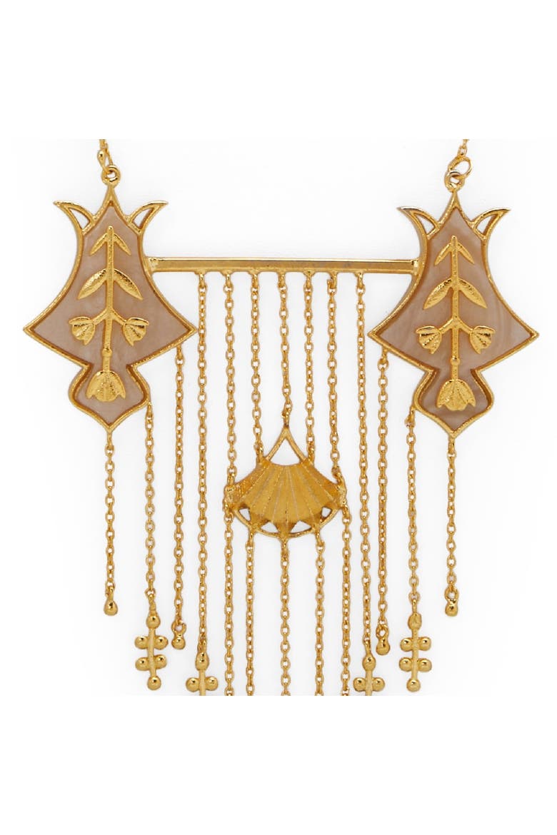 SERAI NECKLACE, Alternate, color, Gold Plated