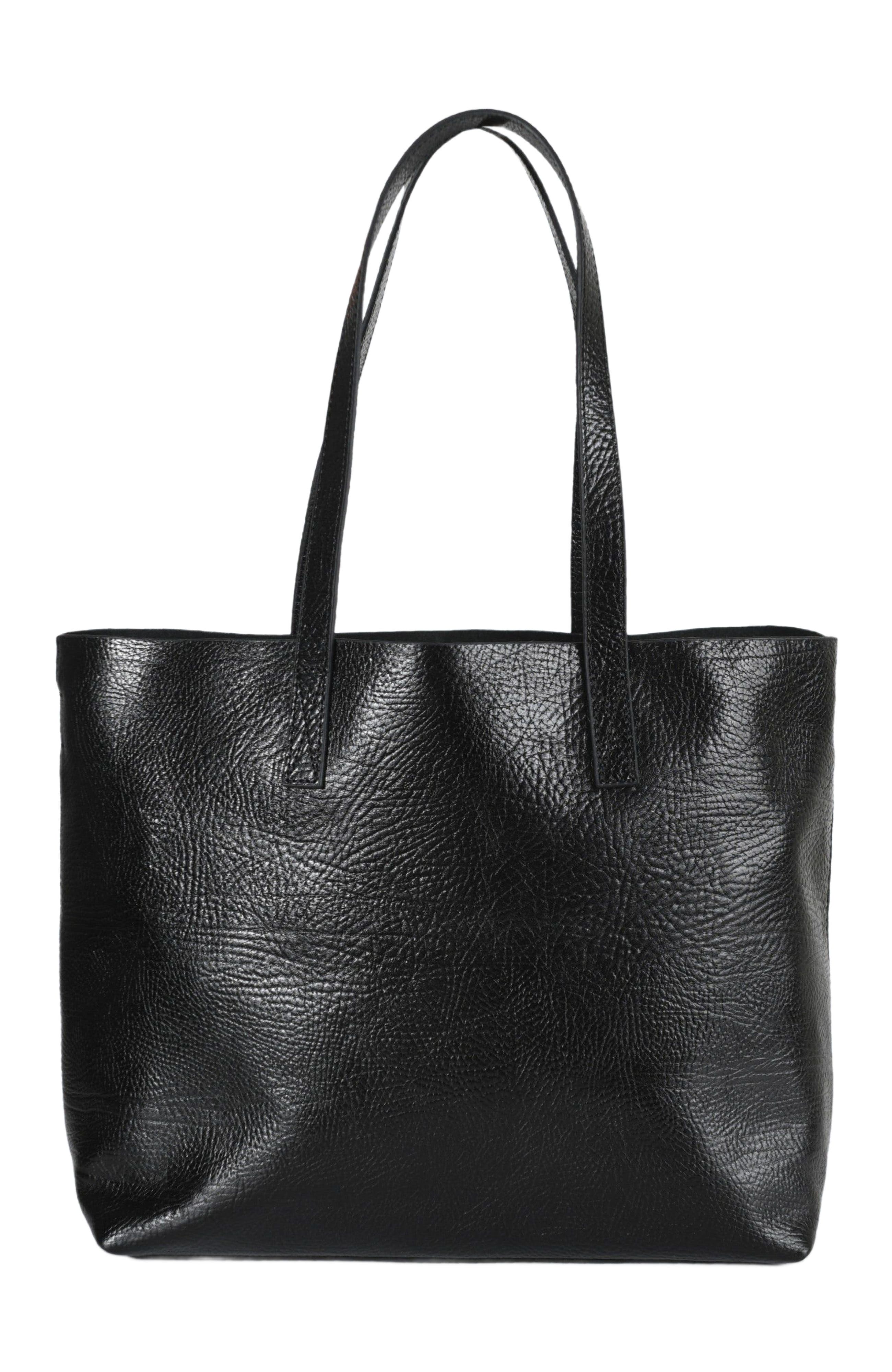 Forever & Always Shoes Carla Leather Shoulder Bag, Alternate, color, 