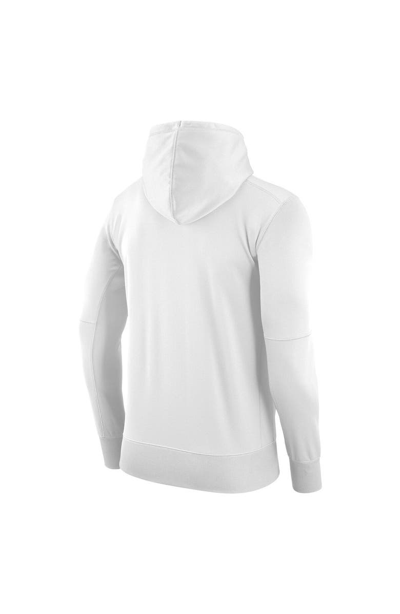 Nike Men's Nike White Duke Blue Devils Performance Pullover Hoodie, Alternate, color,