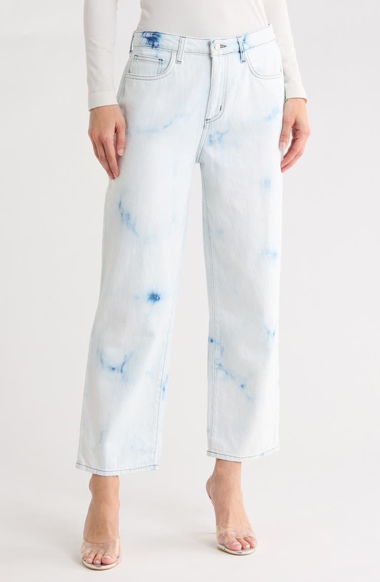 L'AGENCE June Ultra High Waist Crop Stovepipe Jeans, Main, color, Craven