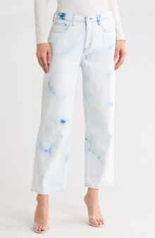 L'AGENCE June Ultra High Waist Crop Stovepipe Jeans