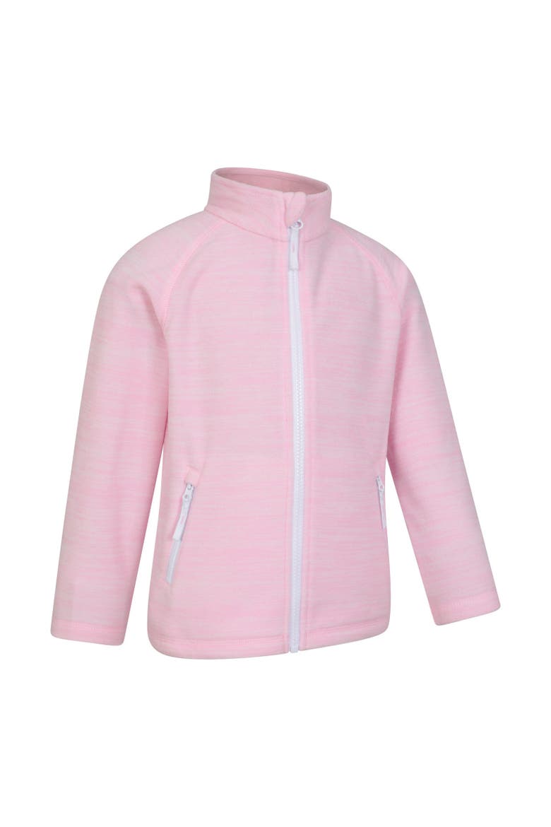Childrens/Kids Snowdonia Fleece Jacket, Alternate, color, Light Pink