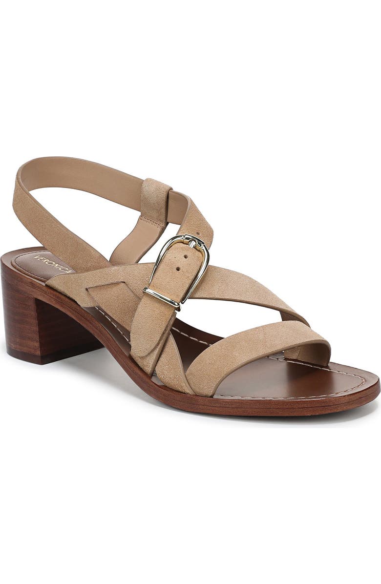 Veronica Beard Etta Slingback Sandal, Main, color, Sand