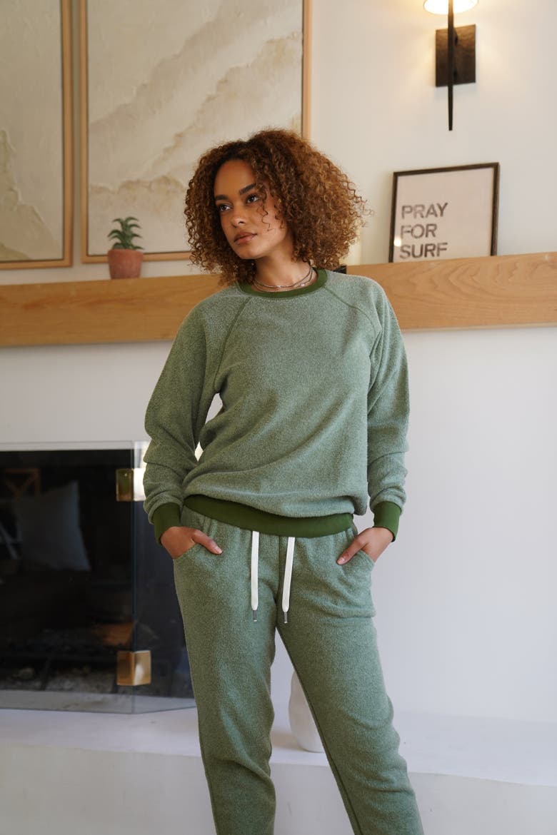 BlanketBlend Unisex Crewneck, Alternate, color, Iguana