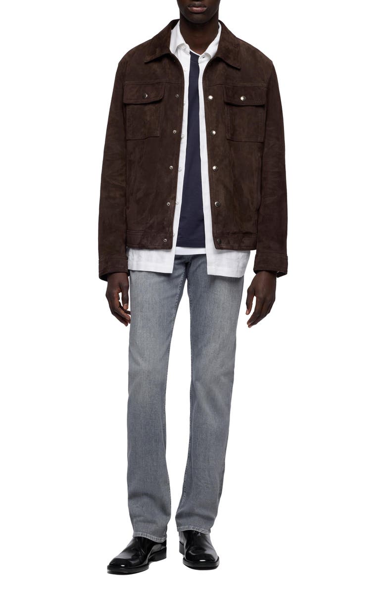 7 For All Mankind The Straight Jeans, Alternate, color, Fourmile