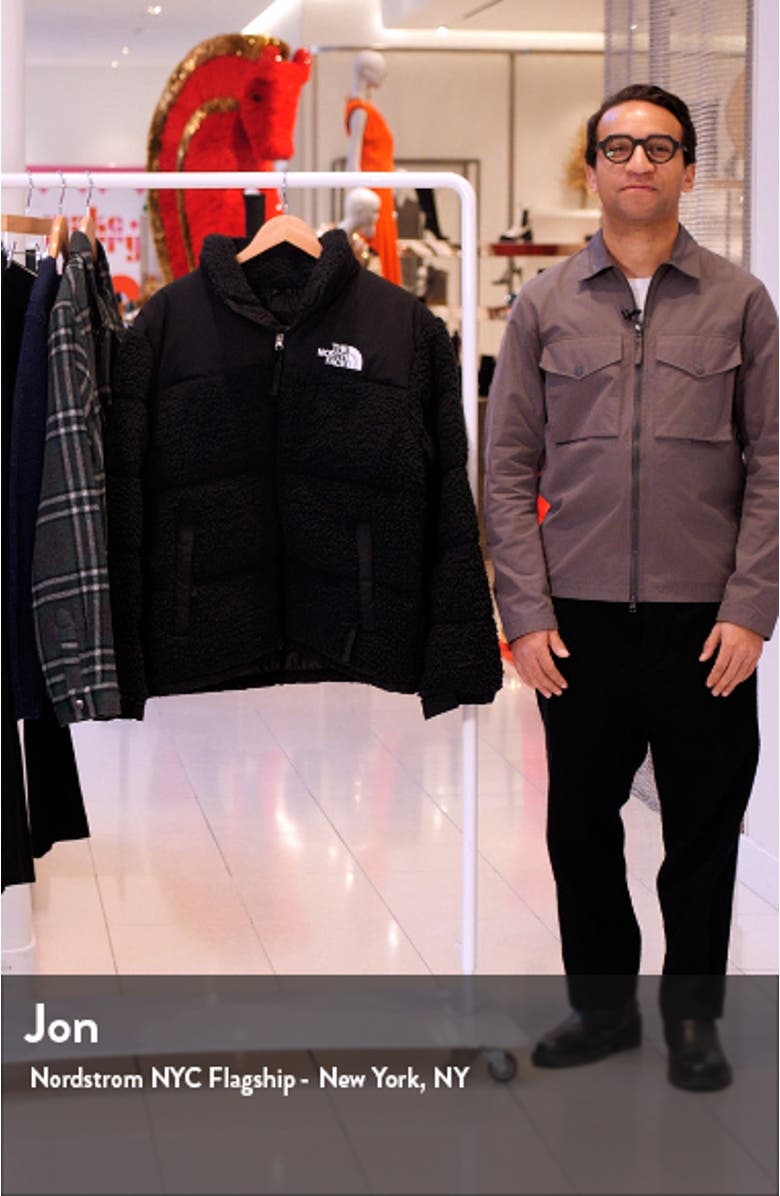High Pile Fleece Nuptse<sup>®</sup> Jacket, sales video thumbnail