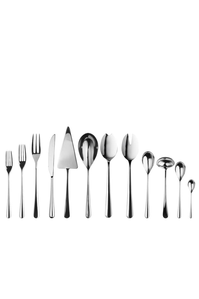 Neve Flatware Set - 67 Pieces, Main, color, Stainless Steel