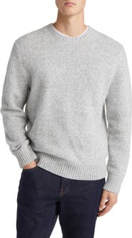 Vince Mélange Wool Blend Crewneck Sweater