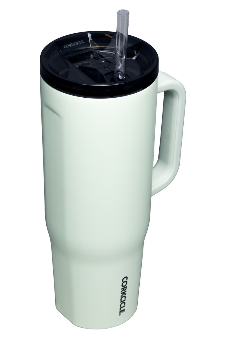 Cruiser 40-Ounce Insulated Tumbler with Handle, Alternate, color, SAGE MIST