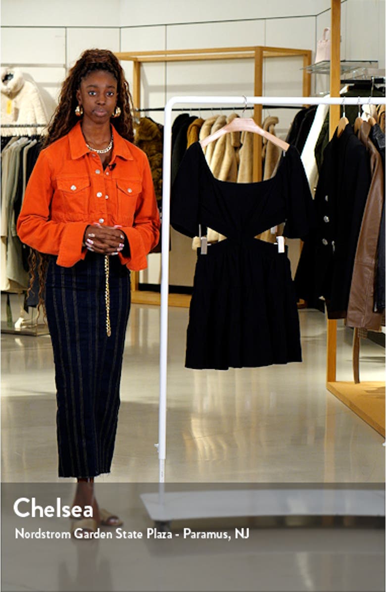 Jordyn Cutout Minidress, sales video thumbnail