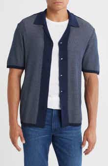 rag & bone Harvey Knit Camp Shirt