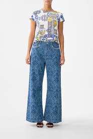 Camilla Slim Fit Round Neck T-Shirt