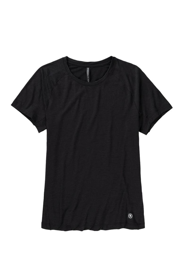 Wasatch Adventure Rws Merino Lt-Wt Tech Tee - Women's, Main, color, Black