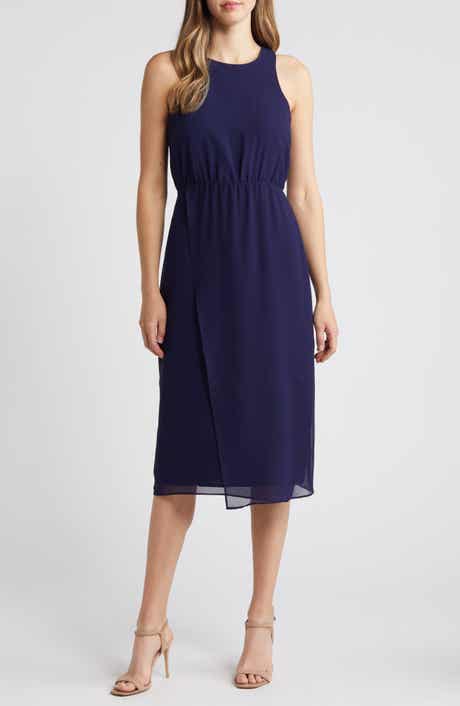 Sam Edelman Blouson Bodice Midi Dress