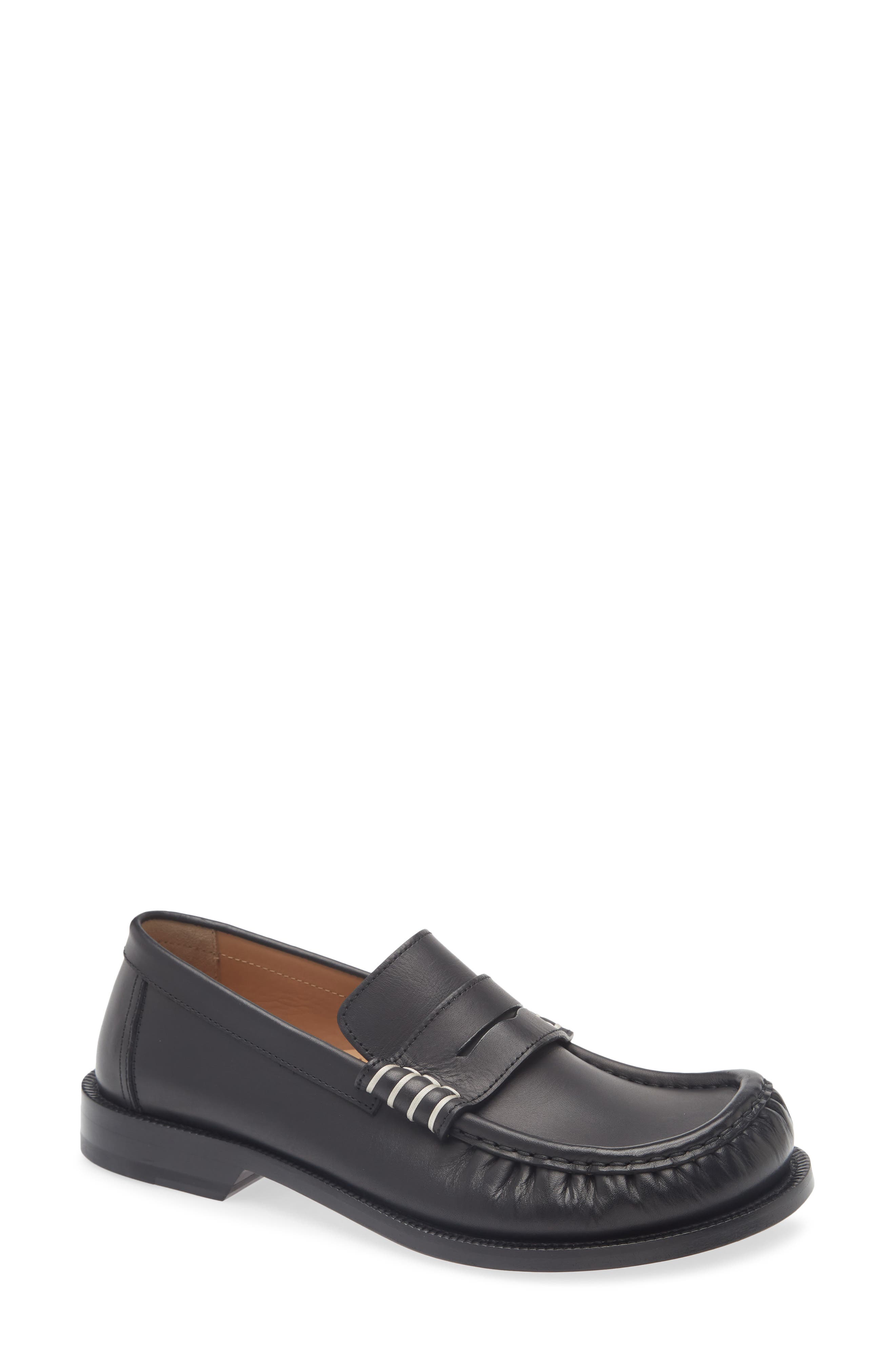 JW Anderson Penny Loafer, Main, color, Black 999