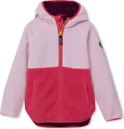 Lands' End Kids Colorblock High Pile Jacket