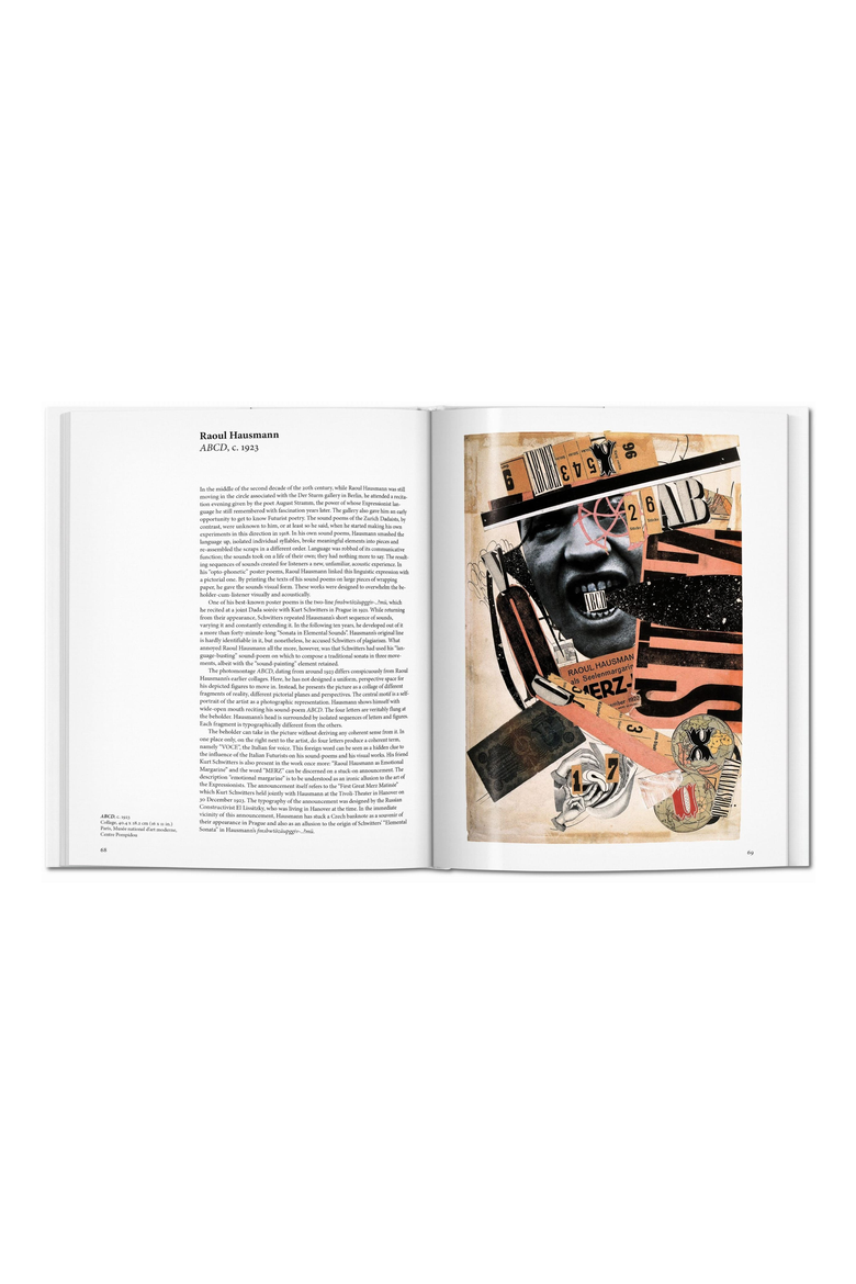 Dadaism English Art Book, Alternate, color, White