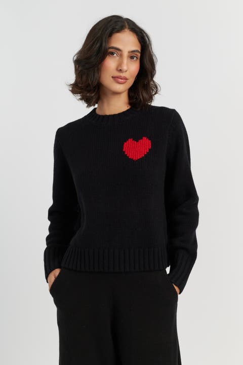 Merino Heart Sweater
