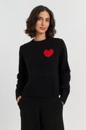 Chinti & Parker Merino Heart Sweater