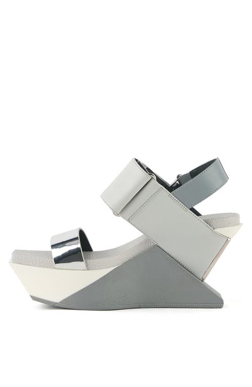 United Nude Delta Wedge Sandal In Gray