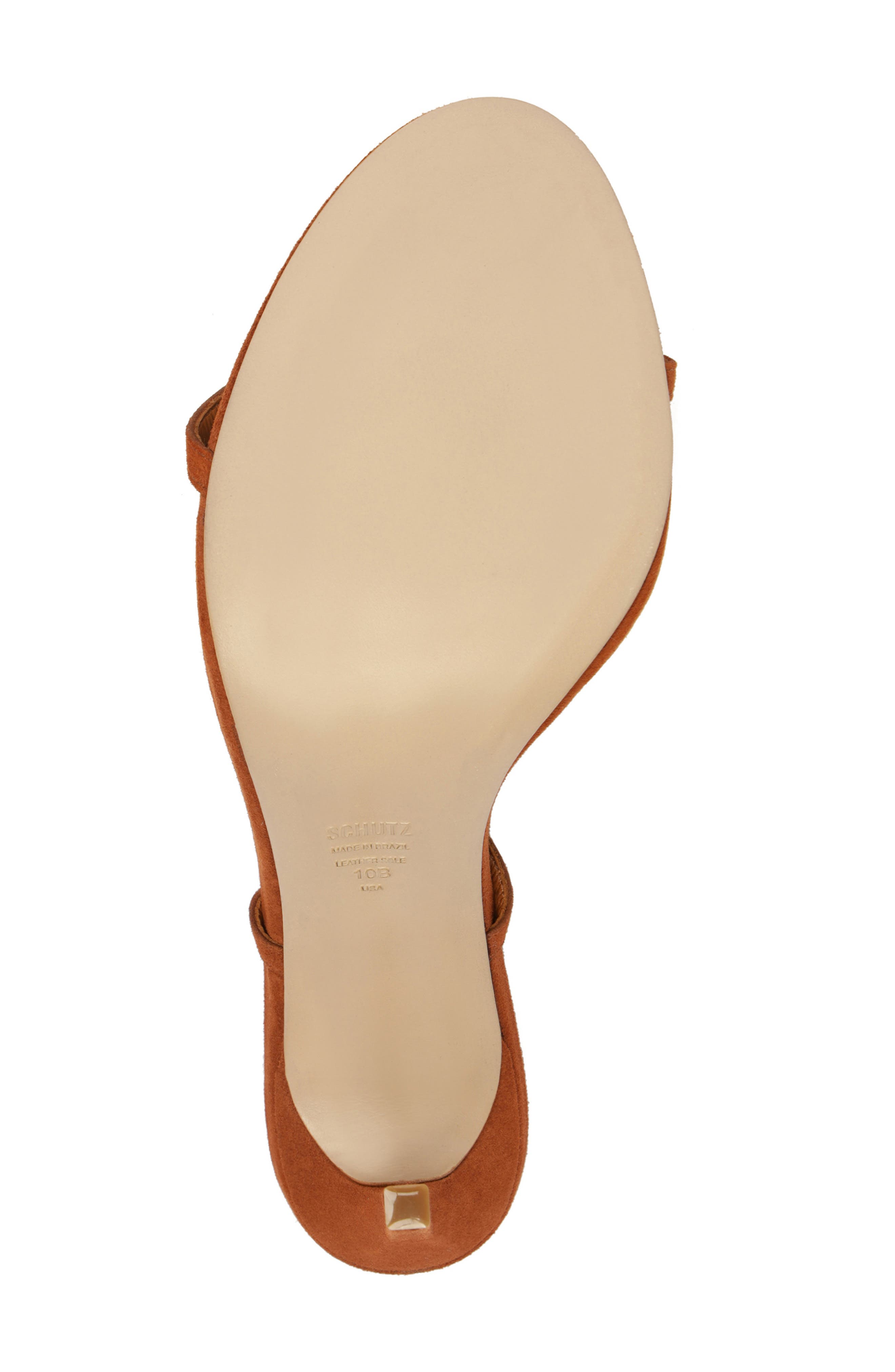 Schutz Cassandra Chain Ankle Strap Sandal, Alternate, color, 