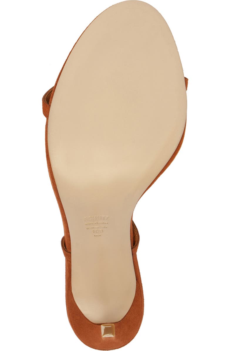 Schutz Cassandra Chain Ankle Strap Sandal, Alternate, color,