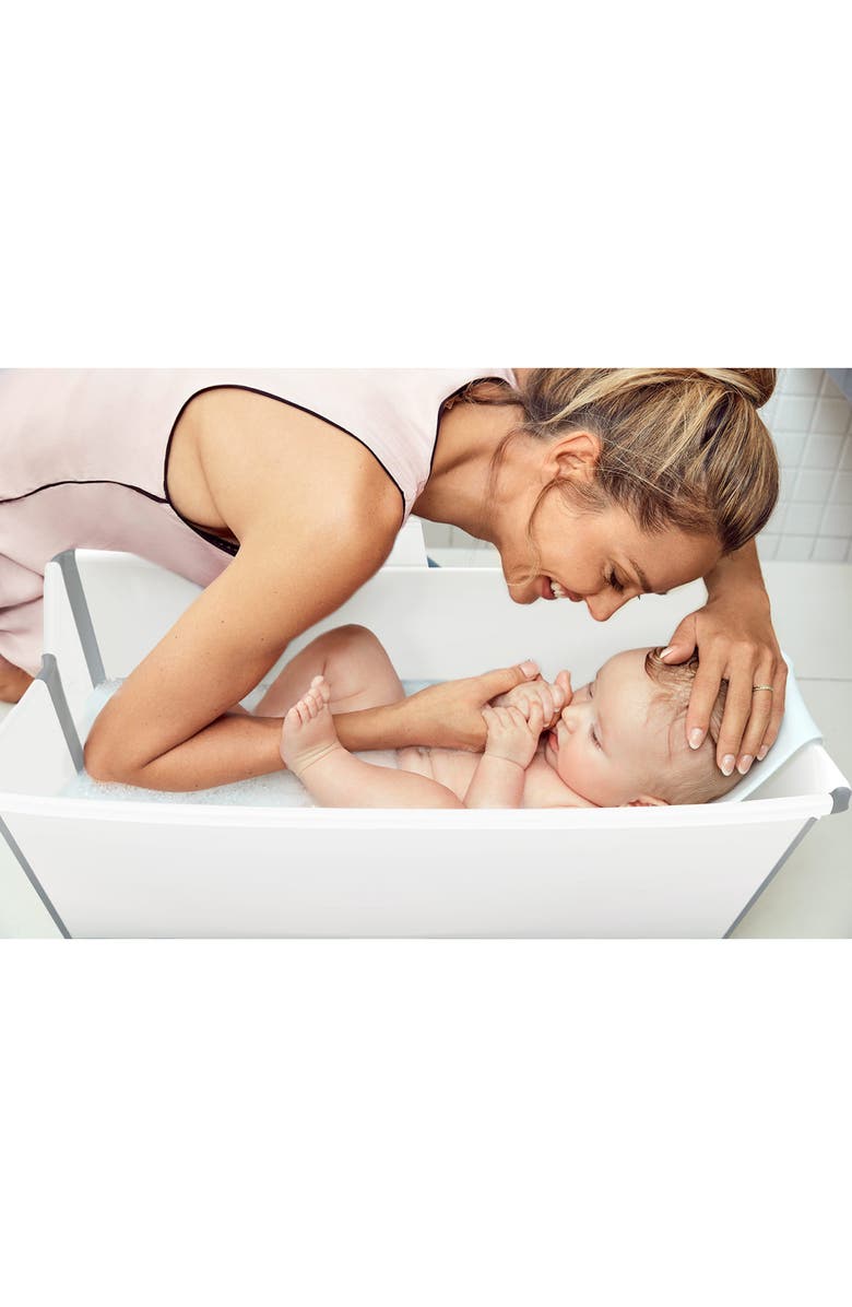 Stokke Flexi Bath<sup>®</sup> Foldable Baby Bathtub with Temperature Plug, Alternate, color,