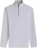 Bugatchi Soft Touch Quarter Zip Sweatshirt